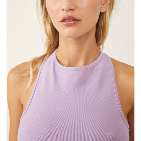 🎉LAST CHANCE🎉 NWT Free People Hayley Racerback Brami / Violet Mist - Picture 5 of 7